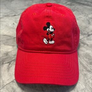 Disney Red Mickey Mouse Hat